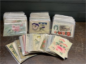 300 EARLY POSTCARDS
