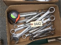 BOX OF CRAFTSMAN WRENCHES