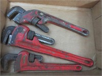 Vintage Ridgid Crescent Wrenches - B