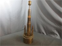 *Military Ammo Folk Art Lamp - Untested