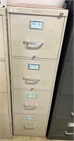 Metal 4 Drawer File Cabinet