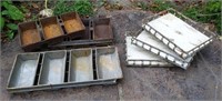 Vintage Loaf Pans & Crates