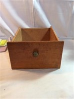 Wooden box drawer