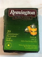Remington Blackpowder 54 Cal 400 GR 20 game