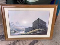 Framed Barn Picture by Windberg 1981