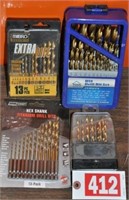 Mostly new drill bits