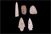 Early Archaic Period Scraper & Point Collection