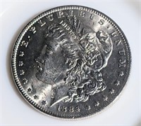 1884 - O Morgan Silver Dollar