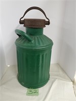 Green early gas can