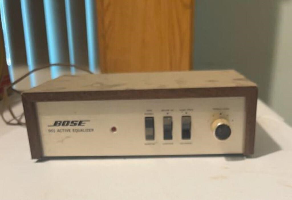 Old BOSE 901 Active Equalizer