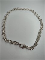 Judith Ripka Sterling Silver Chain. Total weight