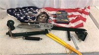 Clay Pigeon Shooter, Drill Kit & Flag Q12B