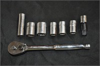 PM 1/2" ratchet & sockets