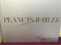 Peanuts Jubilee autographed book