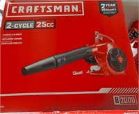 Craftsman 2 cycle 25cc leaf blower