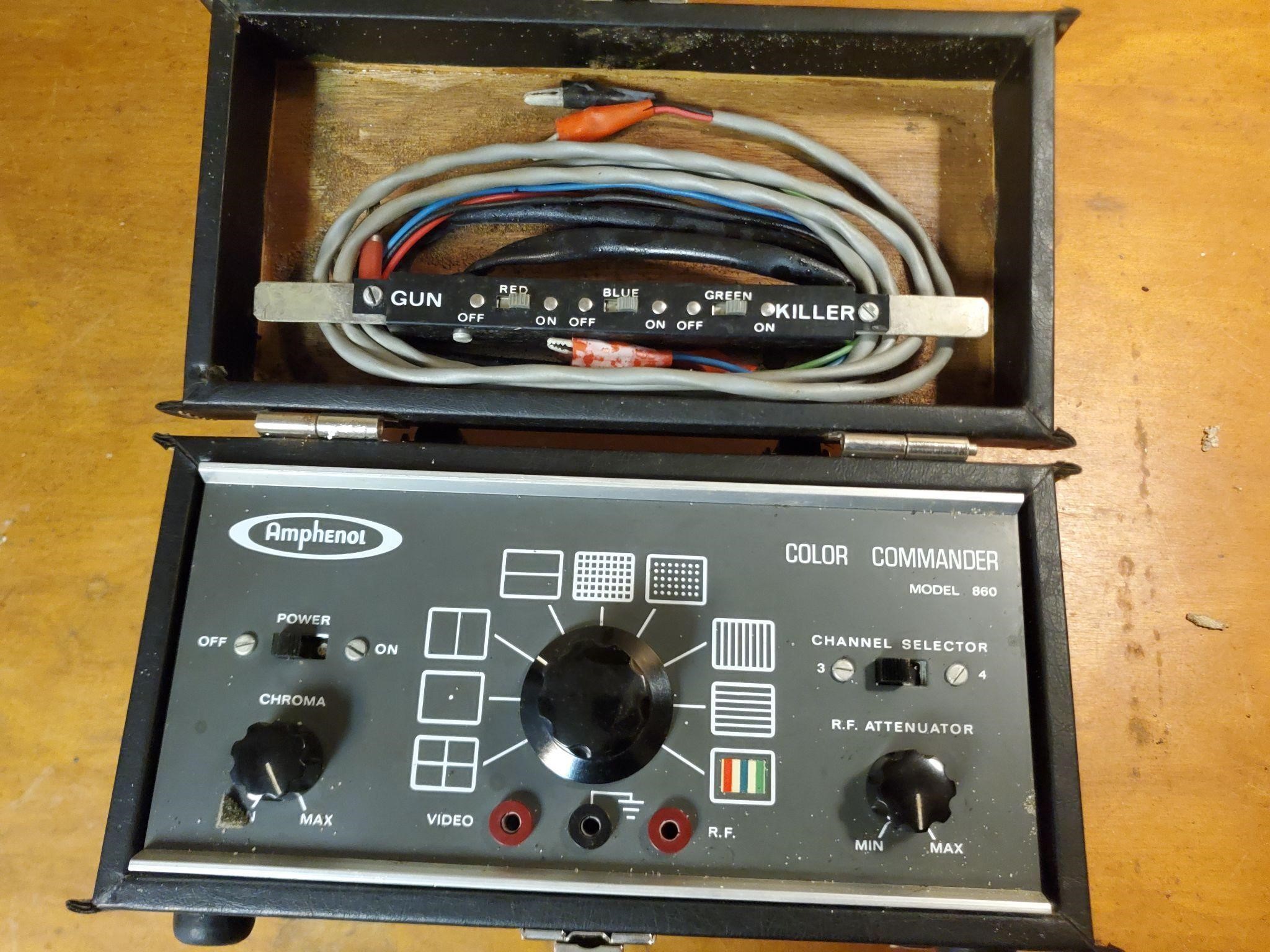 Amphenol color commander model 860