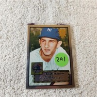 2002 Topps Chrome Reprint Billy Martin