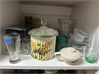 Shelf of Assorted Decorative Items