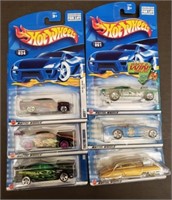6 New Hotwheels Collector Cars
