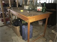 6 1/2’ x 3’ Wood Work Table