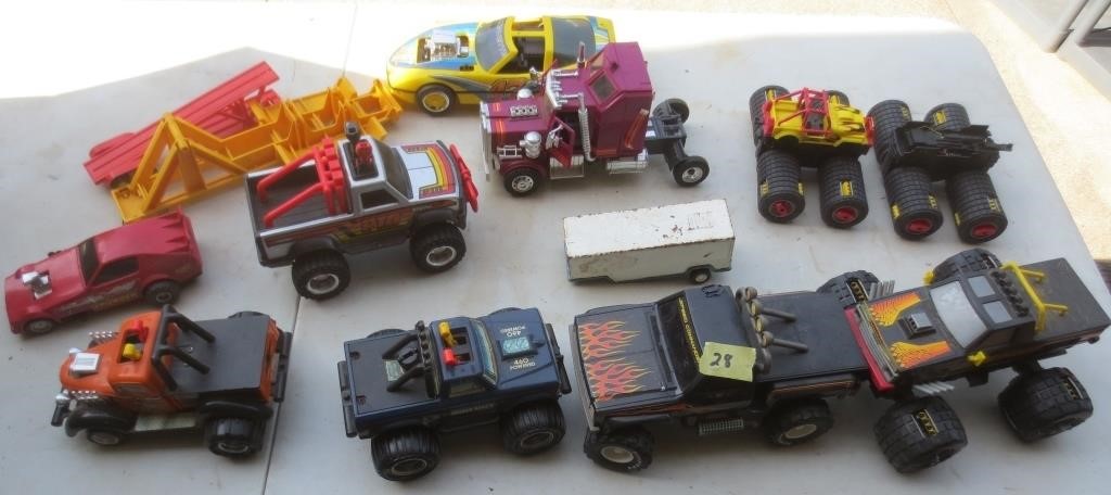 Toys, monster trucks