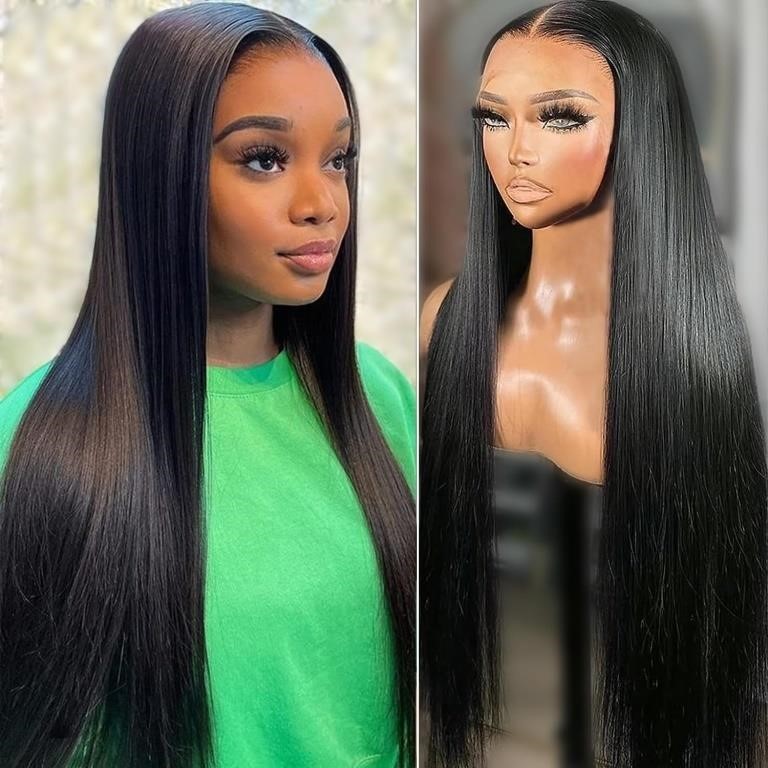 26" HD Lace Front Human Hair Wig