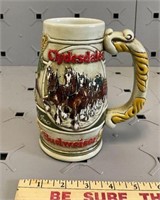 Vintage Budweiser Holiday Stein