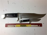 (2)PAKISTAN made Knives W/Sheath