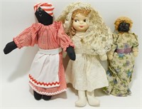 3 Souvenir Dolls