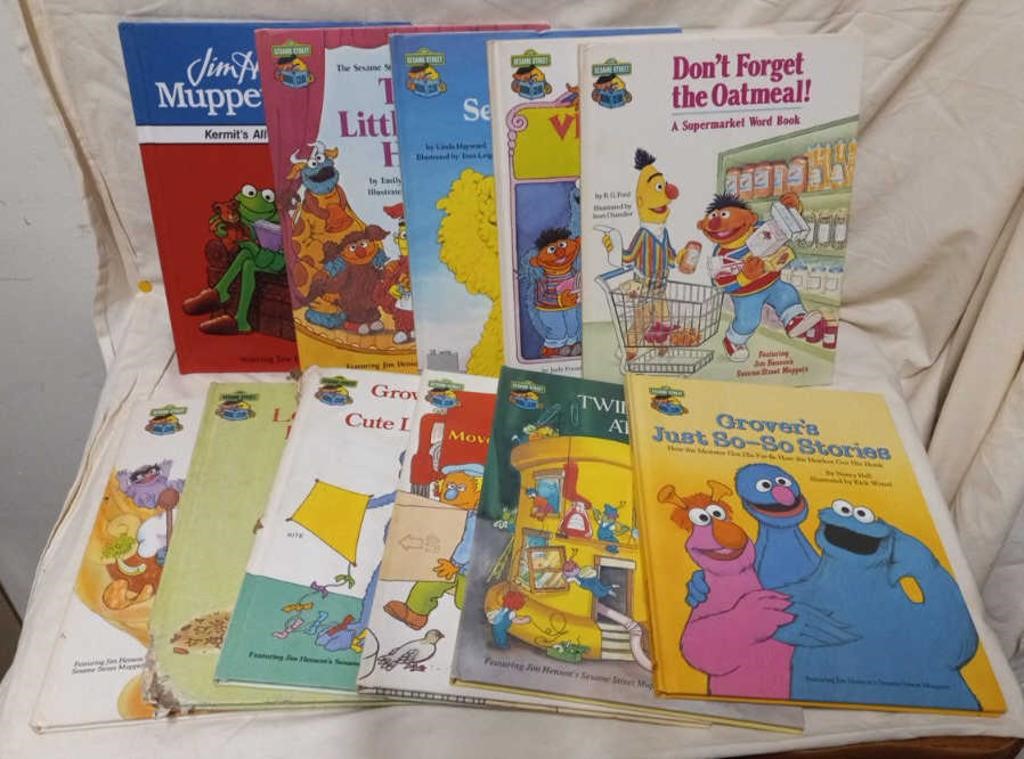 Sesame Street Books, Snoopy, Muppets