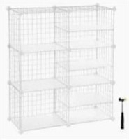 C&ahome Wire Cube Storage Unit, Interlocking