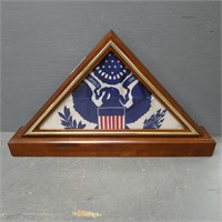 American Flag w/ Display Case