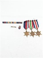 Lot Of 4 Military Memorabilia