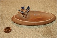 Vtg Wade Porcelain Irish Pin Dish with Bird