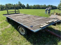 7ft x 17.6ft Hay wagon with Kory farm equipment