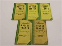 Farmers Pocket Ledgers 1950s