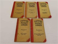 Farmers Pocket Ledgers 1930s