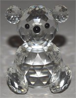 Swarovski Crystal 2" Teddy Bear Figurine