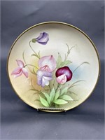 Vintage Hand Painted Decorative Porcelain Plate