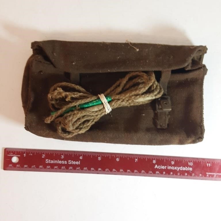 WWII military pouch