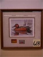 Duck Stamp Picture, Gold Medallion Editiion by