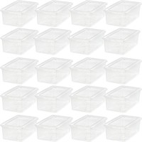 $100-IRIS USA 5.6 L (5.9 US Qt) Plastic Storage