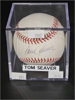Autographed 1992 Tom Seaver Baseball