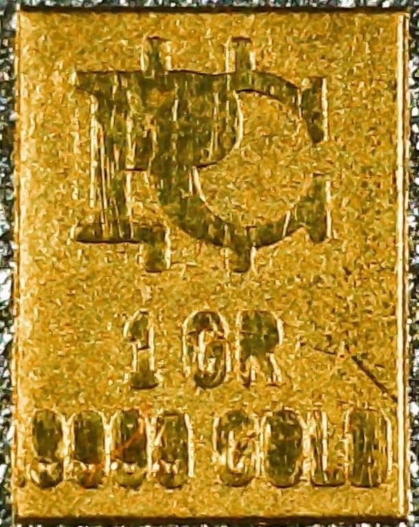 1 Grain of .9999 Fine Gold