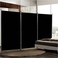 Room Divider 6FT Folding Privacy Screens, 3 Panel
