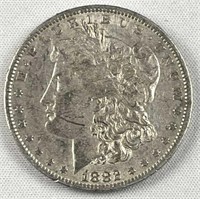 1882-O Morgan Silver Dollar, XF