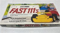Parker Brothers Fast 111 s Car Race Board Game