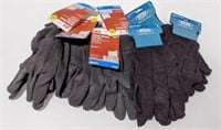 Men's Jersey Gloves, Sz L