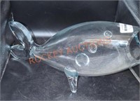 Decorative glass fish
