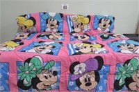 Vintage Disney Minnie Comforter Twin Like New